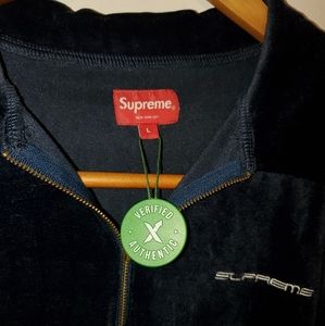 Supreme Croc🐊 Velour T-shirt/zip